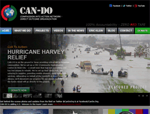 Tablet Screenshot of can-do.org